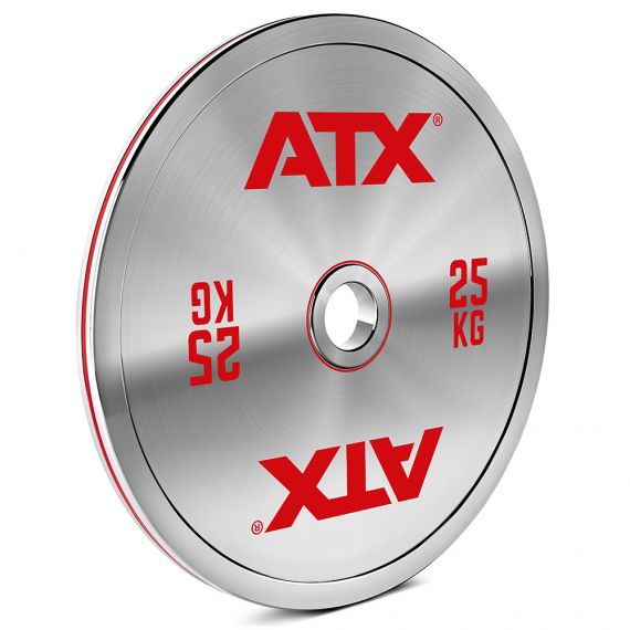 ATX® Levypaino kalibroitu CS sileä teräs 25 kg