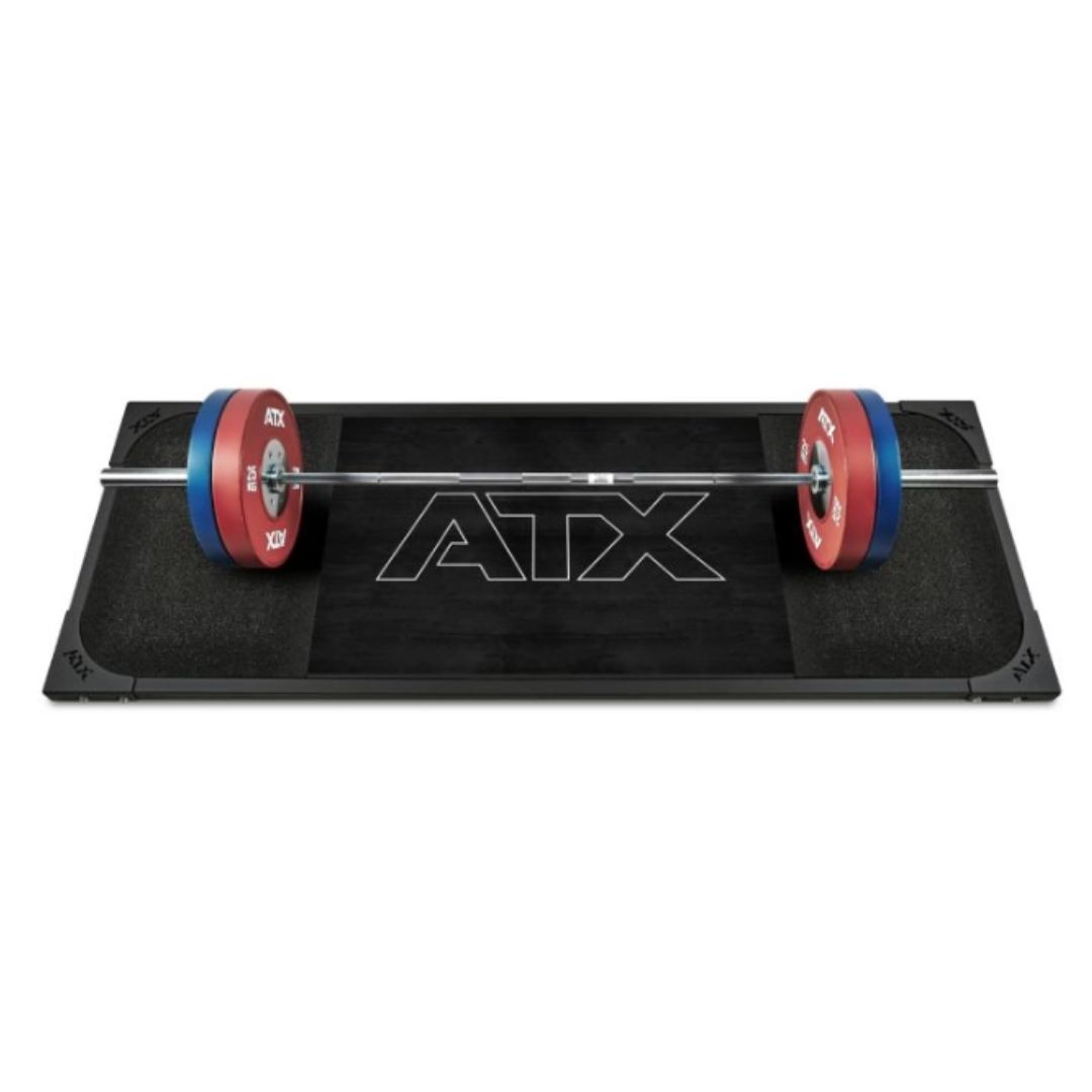 ATX® Painonnostoalusta 250x88x5 Granulaatti karhea  - musta