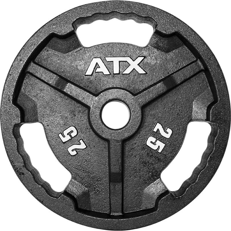 ATX® Levypaino rautainen otekahvalla 25 kg