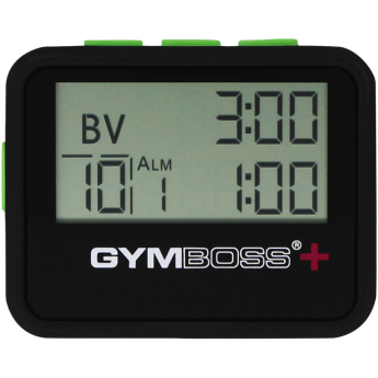 Gymboss PLUS intervalliajastin musta / vihreä