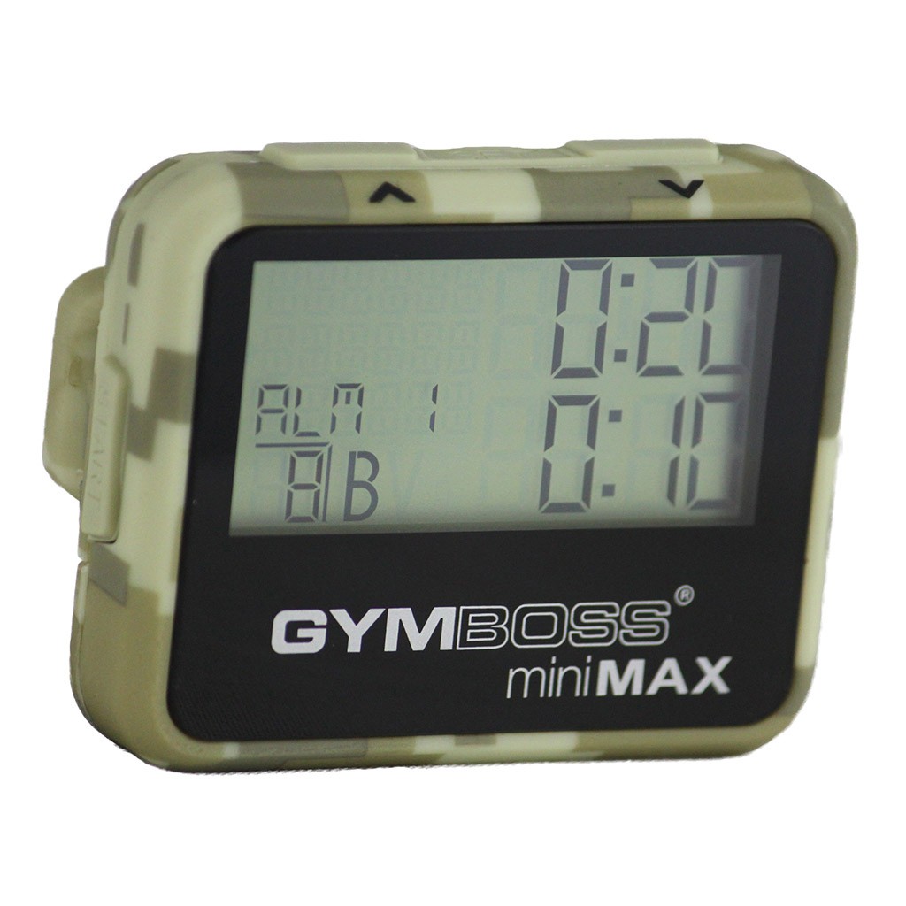 Gymboss intervalliajastin Minimax - camo