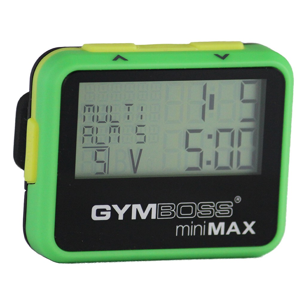 Gymboss intervalliajastin Minimax - vihreä