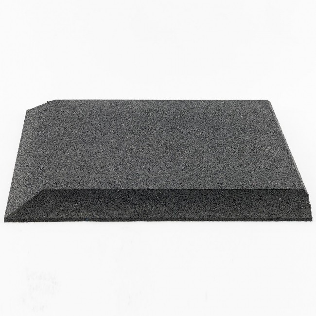 Gymfloor® palamatto 30 mm paks. 500x500 mm - Pohjapala kulmaliuskoilla