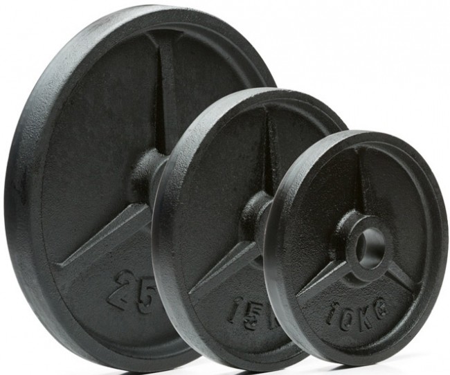 Levypaino rauta 1,25-25 kg / 50 mm