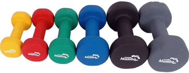 Neopreenikäsipainot Mambo 1-5 kg / pari