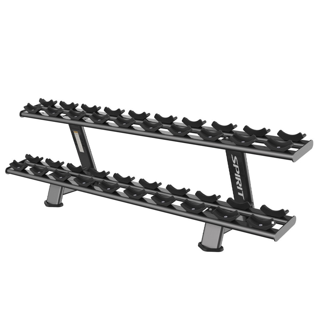 Spirit SP75 TWIN TIER DUMBELL RACK käsipainoteline 10 parille