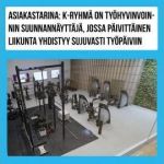 K-ryhmä on työhyvinvoinnin suunnannäyttäjä, jossa päivittäinen liikunta yhdistyy sujuvasti työpäiviin