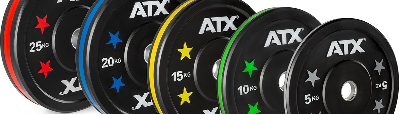 ATX® Levypainot Color Stripes Bumper plates ATX® Levypainot Color Stripes Bumper plates