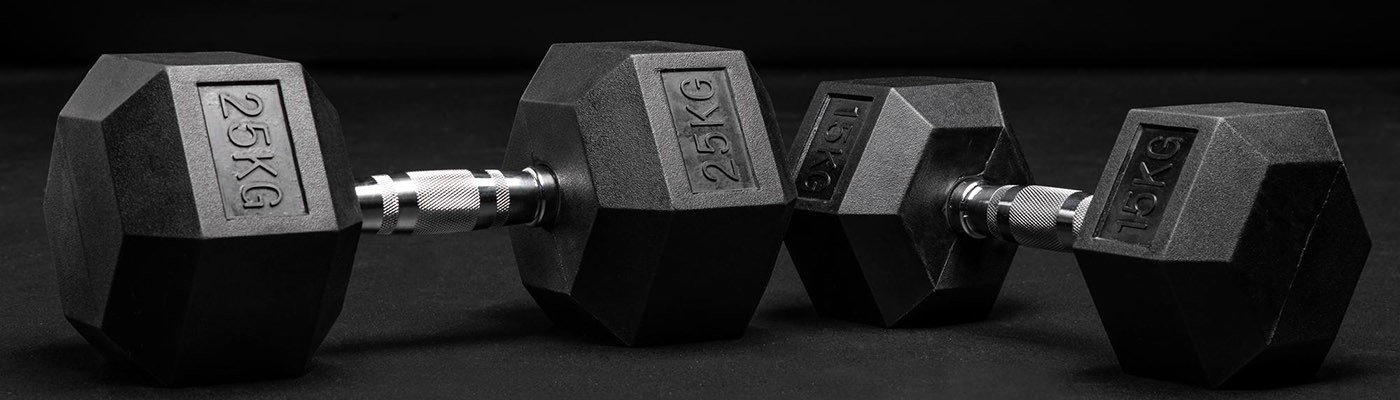 Hexagon käsipainot 1-50 kg Hexagon käsipainot 1-50 kg