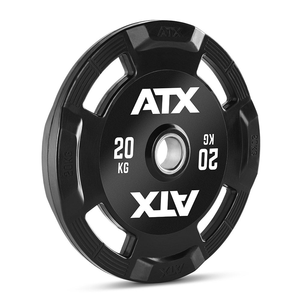 ATX® Kumipinnoitetut 4-Grip levypainot 1.25-25 kg / 50 mm