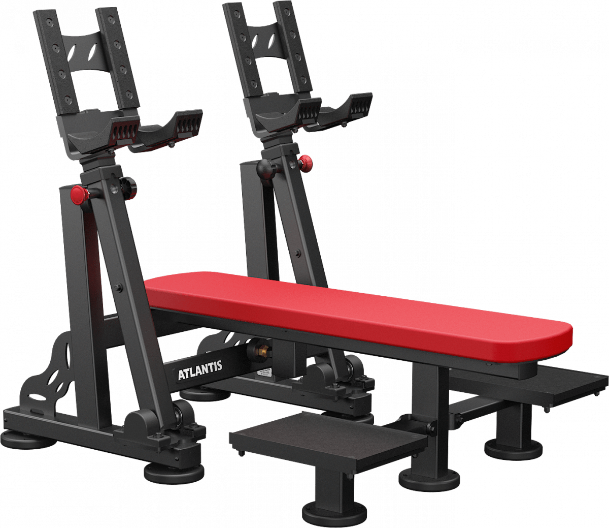 Atlantis Flat dumbbell bench (with pivots) P537