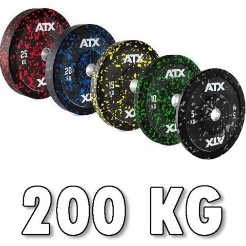 ATX® Color Splash Rubber Bumper levypainosarja 200 kg