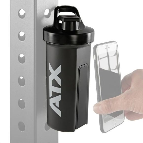 ATX® Shaker Black 1000 ml - magneettipidikkeellä