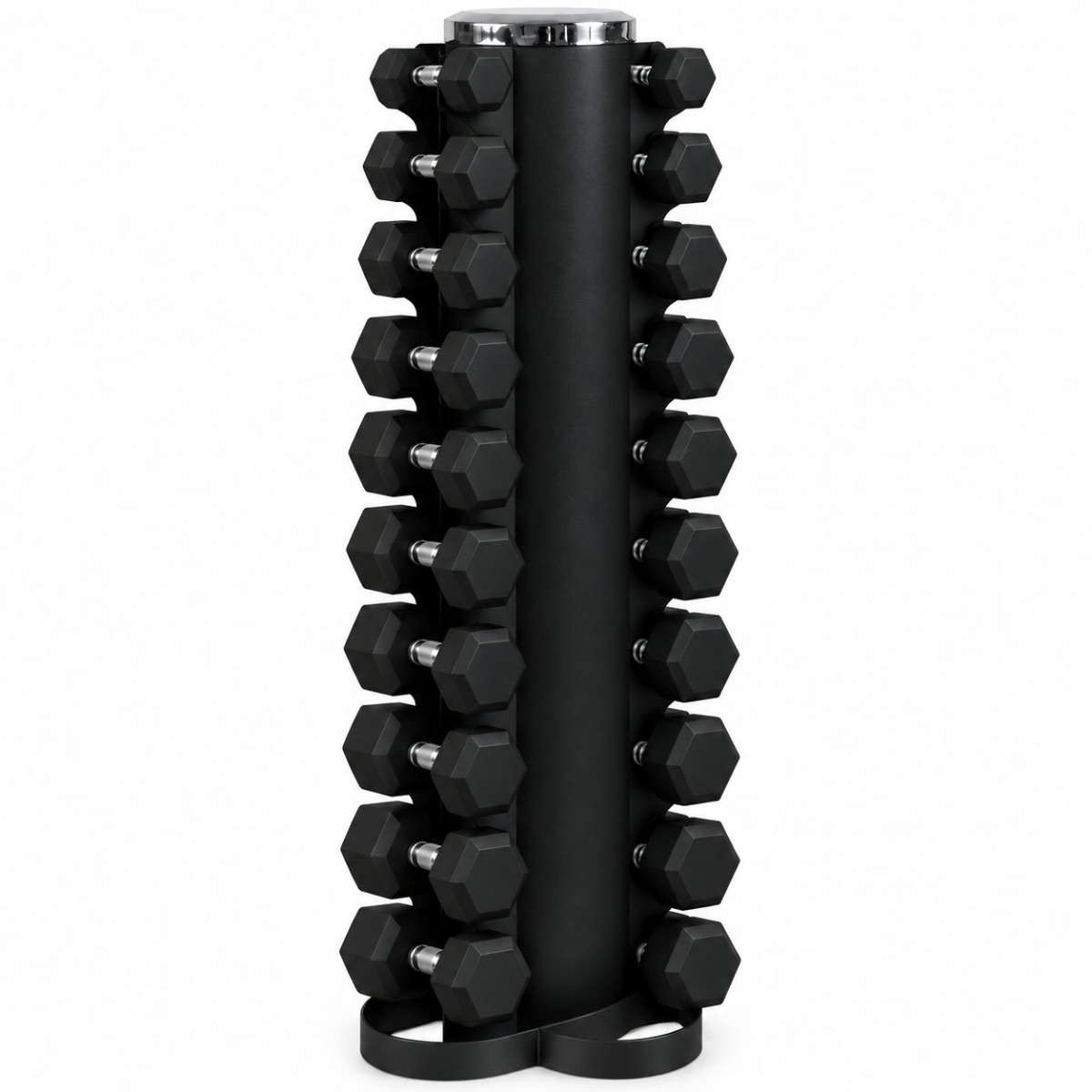 Corefit® Hexagon käsipainosetti 1 - 10 kg + torniteline