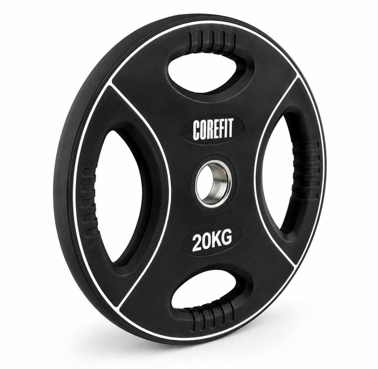 Corefit® 4-Grip TPU levypainot 1,25-25 kg / 50 mm
