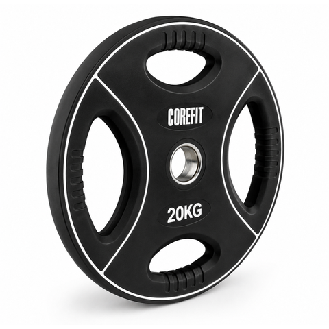 Corefit® 4-Grip TPU levypainot 1,25-25 kg / 50 mm