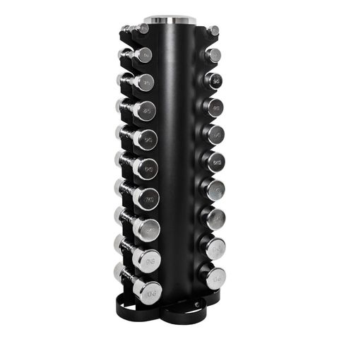 Corefit® Kromattu käsipainosarja 1-10 kg + torniteline