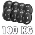 ATX® Gym Bumper set levypainosarja 100 kg WLBS-GB-100