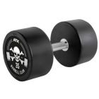 ATX® PRO-Style musta Barbell Club käsipainosarja 5 - 20 kg RDB-ATX-Satz-5-20-BC logo on black background