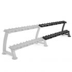 Käsipainoteline ovaali 144 cm jatko-osa käsipainopaikoilla R-3075-B-144-HS-EXT