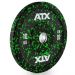 ATX® Levypaino Color Splash Rubber Bumper levy 10 kg / 50 mm
