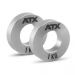 ATX® Mini Fractional Steel Plates 2 x 1.0 kg