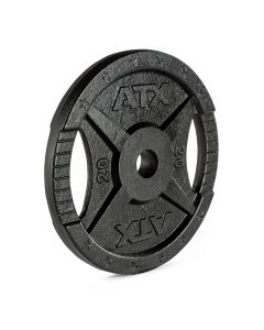 ATX® rautaiset levypainot otekahvalla / 50 mm / 0,5 kg - 25 kg