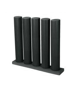 Foam Roller teline musta 9041A