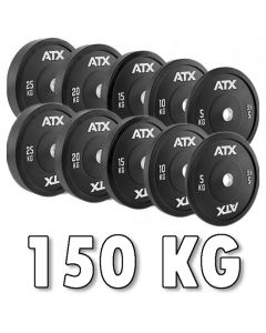 ATX® Gym Bumper Set Training painosarja 150 kg