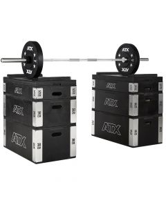 ATX® Jerk Block Set Black puinen nostokorokesarja