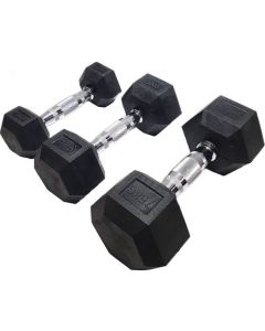 Corefit® Hexagon kiinteät käsipainot 2,5 - 40 kg HWDD014-HEX