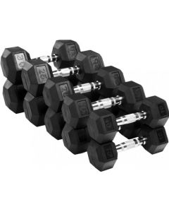 Corefit® Hexagon käsipainosarja 10 - 30 kg HEXRU10-30