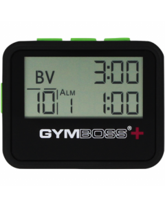 Gymboss PLUS intervalliajastin musta / vihreä gymboss-plus