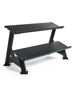 Käsipainoteline HEX black 125cm