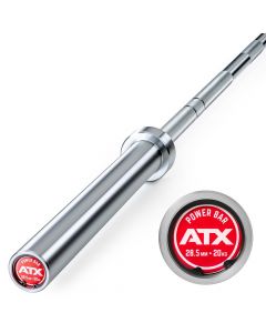 ATX® Power Bar chrome Red 20 kg +700 kg