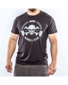 ATX® Barbell Club T-paita musta - L