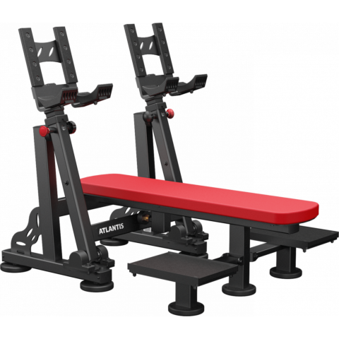 Atlantis Flat dumbbell bench (with pivots) P537