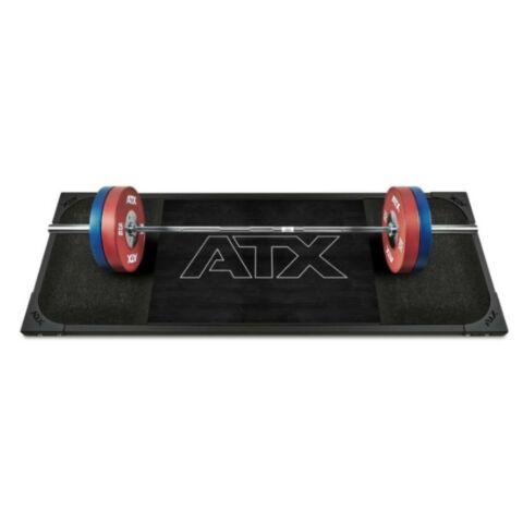 ATX® Painonnostoalusta 250x88x5 Granulaatti karhea  - musta