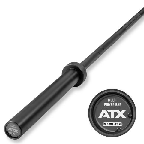 ATX ® Cerakote multi-Bar - skivstång i Graphite Black 