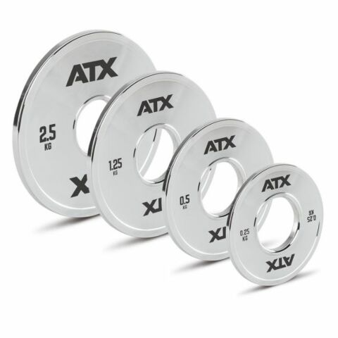 ATX® Kalibrerad Viktskiva Krom 0,25 till 2,5 kg