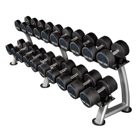 ATX Polyurethan käsipainosarja 5-40 kg omalla logolla