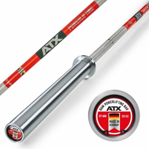 ATX® XTP® Powerlifting Bar TYP 400 voimanostotanko 20 kg - Made in Germany!