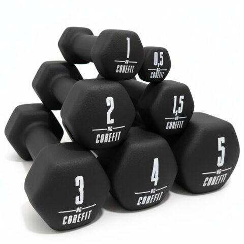 Corefit® Neopreenikäsipainot 0.5-5 kg / kpl