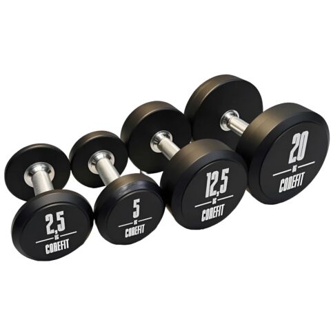 Corefit® Polyurethan käsipaino 2,5-50 kg / kpl