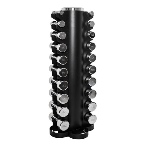 Corefit® Kromattu käsipainosarja 1-10 kg + torniteline