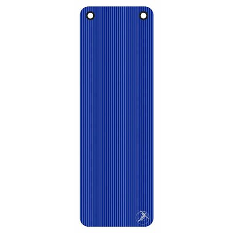 Jumppamatto 180x60x1,5 cm säilytys rei'illä - Sininen