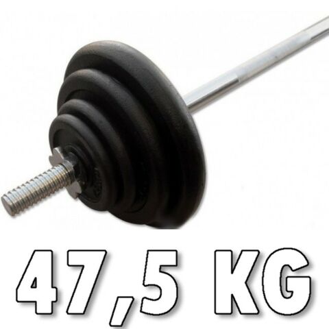 Rautainen levypainosarja 47,5 kg