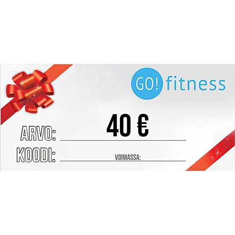Lahjakortti 40 €