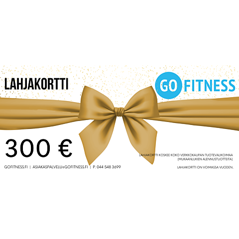GoFitness-lahjakortti – Täydellinen lahja kuntoilijalle