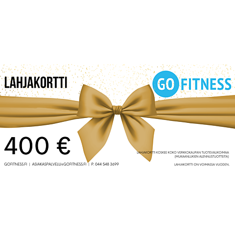 GoFitness-lahjakortti – Täydellinen lahja kuntoilijalle
